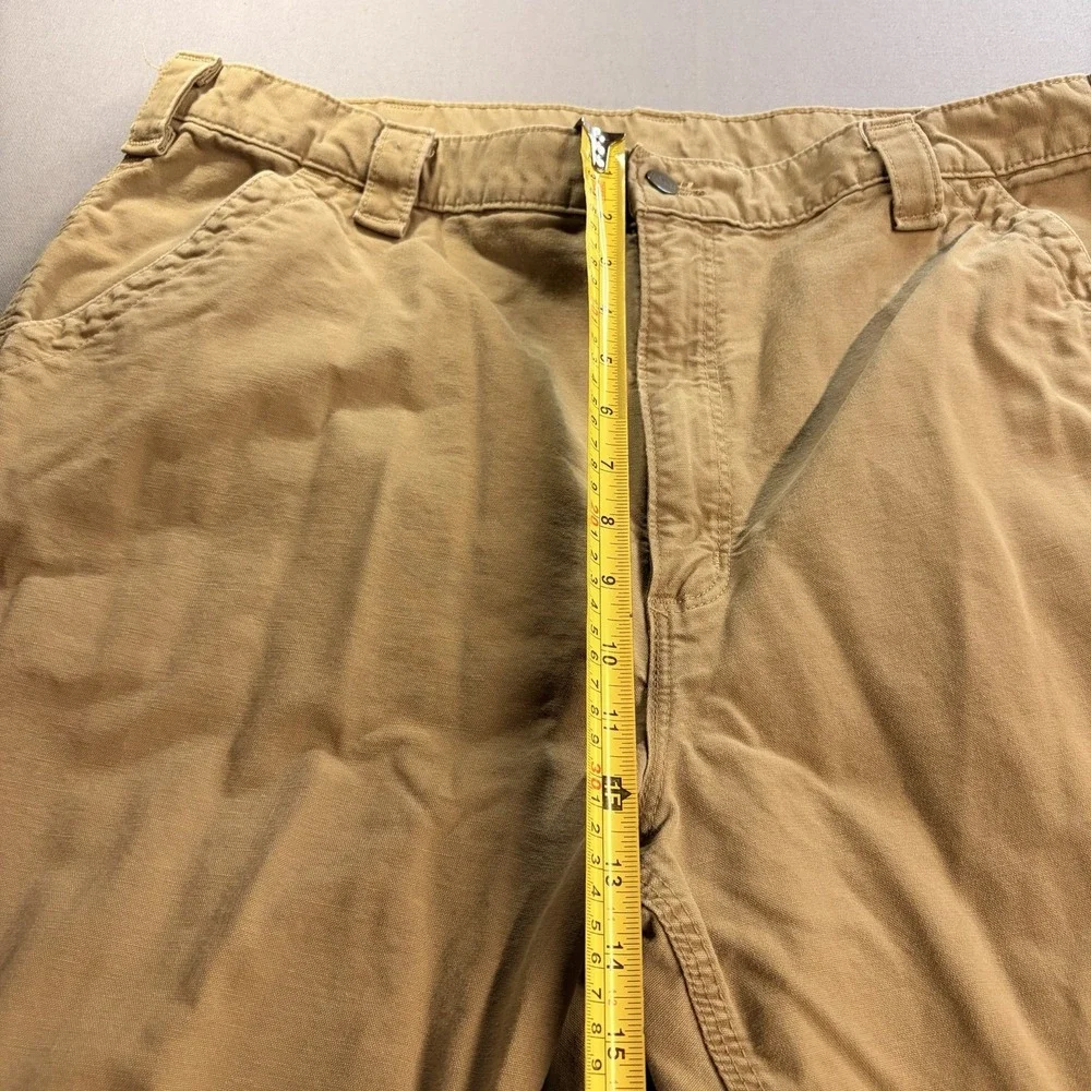 Carhartt B151 DKH Men’s 40x34 Tan Canvas Carpenter Pants 31” Inseam